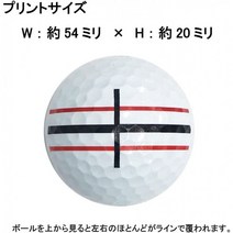 【슈퍼 골프 공】테일러 메이드 TP5x 롱 퍼팅 라인 블랙 × 레드, 단일옵션