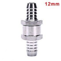 1pc 편도 6/8/10/12mm 4 크기 알루미늄 합금 연료 비 반환 체크 밸브 다시 밸브에서 방지합니다, 04 P4