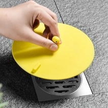 동물 실리콘 냄새차단 덮개 하수구 배수구 싱크대 마개, 회색곰, 1개