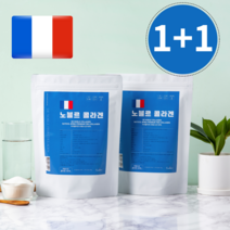 프랑스 콜라겐 1+1 노블르콜라겐 최상위 저분자피쉬펩타이드 먹는 콜라겐 가루, 4팩, 100g