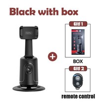 핸드 폰 손떨방 짐벌 손떨림방지 스마트 셀카봉, Black with box