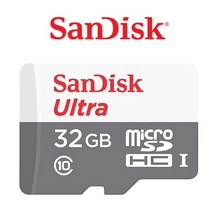 샌디스크 아이나비 Z100 마이크로SD카드 외장메모리카드 32G 울트라 어댑터증정, 32GB