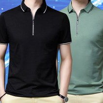 남자 티셔츠 카라넥 골프 유니폼 봄 여름 반팔