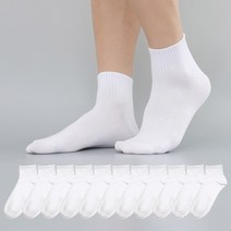 싹스윕 남성 단목 양말 12켤레