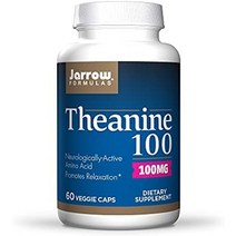 Jarrow Formulas Theanine 200 mg 60캡슐, 100mg, 60개(1팩)