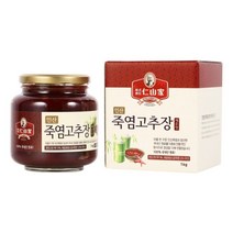인산가 죽염고추장 1kg 매운맛 죽염본가 인산죽염 [정품 판매자 사업자번호: 660-58-00496]