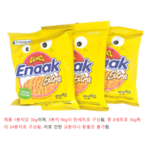 게메즈 에낙 라면 과자, 90g, 8개