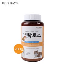 도그데이즈 반려동물 프리락토스 유산균 분말 230g, 장기능 향상, 1개