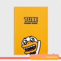 바인딩 노트 튜브 PU 캐릭터 귀여운 제본 공책 신학기