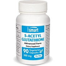 슈퍼스마트 아세틸 글루타치온 300mg 식물성 캡슐 90개