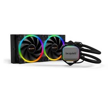 Be quiet! Pure Loop 2 FX 240mm 인텔 코어 i3/i5 또는 AMD Ryzen 3/5용 CPU 액체 쿨러 ARGB LED 조명 2X Light Wings, BW014 280mm ARGB