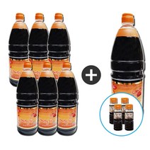 [홍게맛장] 홍게맛간장 골드 1.8L 6+1 / 다시마맛간장 100mlx4, 15.75kg, 1box