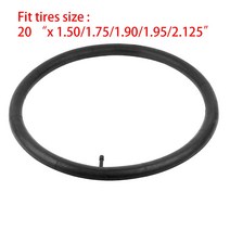 자전거 내부 튜브 자전거 타이어 타이어 교체 가능한 검정색 고무 16/20/26Inch US Value Mountain Road 자전거 사이클링 액세서리, 20인치