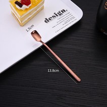 스테인레스 스틸 칵테일 바 패턴 음료 셰이커 Muddler Stirrer 스푼 주방 식기, 07 S
