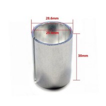 자전거 스템 숏 mtb 카본 고각 스탬 픽시 크랭크 개스킷 산악 프론트 포크 변환 슬리브 28.6 25.4 튜브 감속기 프론트 포크 어댑터 부품, 38mm