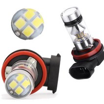 100W H4 H7 슈퍼 브라이트 20Smd Led 자동차 주간 주행 운전 안개등 램프 6000K 헤드 하이 로우 빔 전구 2, 09 9005/HB3, 01 12000K Ice Blue
