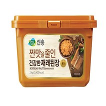 신송 짠맛을줄인 건강한 재래된장, 2kg, 3개