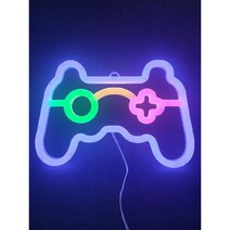 led 디스플레이 네온 pc방 노래방 파티룸 컬러 주변 조명 벽 장식 야간, K