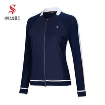 세바스찬골프 여성 하이브리드 언발란스 소매 점퍼 2405