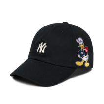 [백화점매장 정품출고] 엠엘비 야구모자 볼캡MLB MLB x Disney 도날드덕 언스트럭쳐 볼캡 뉴욕양키스 3ACPD011N-50BKS