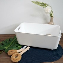 일본 코쿠보 화이트 설거지통 / H4590