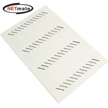 최적가 굿팩토리 NETmate NM FIS01 서버랙 고정선반 아이보리 가성비 최고구매, 상세페이지 참조
