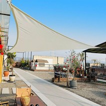 고정 어닝 테라스 차양막 캐노피 비가림막 가림막 주택 농막 카페, 그레이 3x3+배송