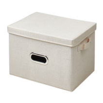 할메이드 패브릭 리빙박스 의류 옷 수납박스 팬트리 수납 정리함, 패브릭 수납함 중 베이지