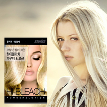 눈썹 탈색 탈색약 머리 모발 셀프 부분 염색 문신 시간 연하게 제품