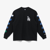 [AK PLAZA] [뉴에라]MLB 쿠퍼스타운 히스토리 캡 LA 다저스 롱슬리브 블랙 13338683
