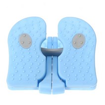 스텝머신 슬리밍 미니 스테퍼 홈 음소거 체중 감량 기계 등반 발 기계 다기능 피트니스, 하늘색