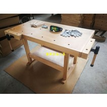 목공 작업대 목수 학원 건축목공기능사 작업 테이블, 수입 너도밤나무 57cm 높이 홈 테이블 상판