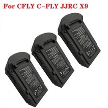11.4V 1000mAh Lipo 배터리 CFLY C-FLY 드림JJRC X9 드론 RC Quadcopter 예비 부품 액세서리 드림 1-5Pcs, 3Pcs Battery