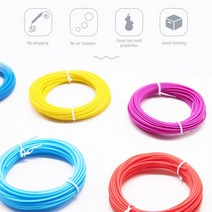 프린트보드 필라멘트 1.75mm 5Mx20 색상 PLA 3D 프린터 펜 리필 연필 드로잉 용품 무작위 컬러 액세서리114455