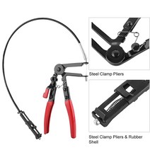 오일 워터 파이프 Reapir 도구 연료 도구 롱 리치 호스 클램프 플라이어 자동 가성비 1260681