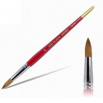 일음쇼핑^^m바바라 수채화붓 30R 00호 화방 둥근 수채화 물감 연습 전문가 다용도 미술용일medi^^, ab^^선택없는