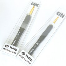 튤립 에티모 모사용 코바늘 뜨개질 손뜨개 일제 고급 에띠모 바늘 털실, 5／0(3.0mm)