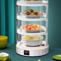가정용 음식 보온기 보관 온도유지 푸드워머 따뜻한, 3단