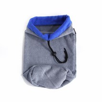 침대 매트리스 진드기 청소기햄스터 목욕 타올 건조한 모발 흡수성 타월 애완 동물 청소 그루밍 용품, 02 Gray