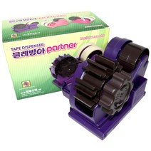 [원일] 테이프커터기 물레방아파트너 / 반자동 테이프컷터기