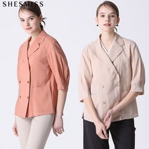 쉬즈미스 볼륨 슬리브 더블 재킷_SWWJKL21190