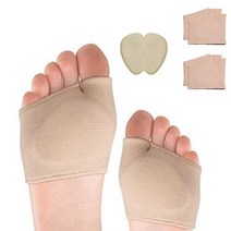 에릭손 슬리브 패드-2 쌍 발 쿠션의 볼과 Metatarsalgia 물집 굳은 살 신경종 당뇨병 발 통증 -Men 여성 1 페어 젤 앞발 쿠션