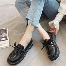 차밍몰 리본끈 로퍼 3.5CM [631-1]신발 단화