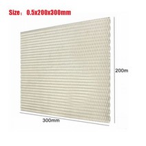 와이어메쉬 보석 티타늄 메쉬 내열성 제작 도금 가공 도구 0.5x50x165mm 1 개138617, 0.5x200x300mm