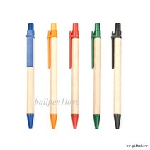 에코펜 종이볼펜 친환경볼펜 펜 필기구 사무용펜