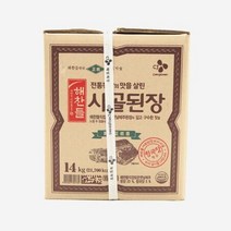 대용량 해찬들 시골된장 14kg, 상세페이지 참조, 단품