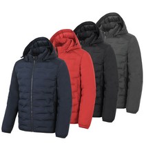 더가볍고 더따뜻하게 남성 프리미엄 심리스 중량 패딩 점퍼 JM111