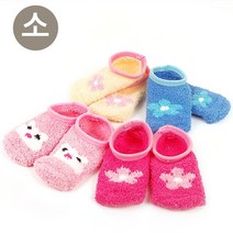 키드아이템 3000폭신한꿀잠수면덧신 소 1p 아동용 겨울 양말 덧신, 단품