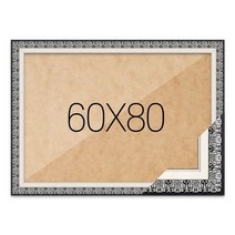 퍼즐액자 60x80 고급형 매트블랙, 단품