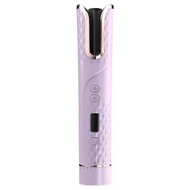 자동고데기 오토롤링 고데기 물결펌 단발 GHD 레이지 자동 컬링 론 가정용 전기 무선 USB 충전 휴대용 헤, 04 보라색